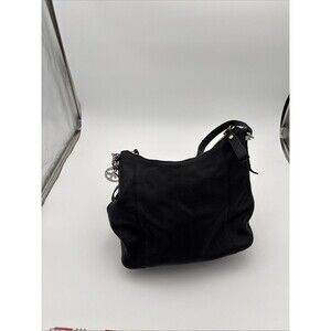 Michael Kors black pebbled leather handbag With replacement handles